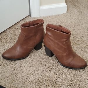 Madden Girl Faux Leather Booties